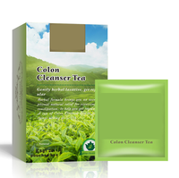 Tisane Détox Minceur Nettoyante pour le Côlon – Soutien à la Santé Digestive et Intestinale – Sachets de Thé Vert pour le Ventre – Marque Privée