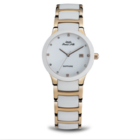 Montre quartz céramique à cadran personnalisé pour femme
