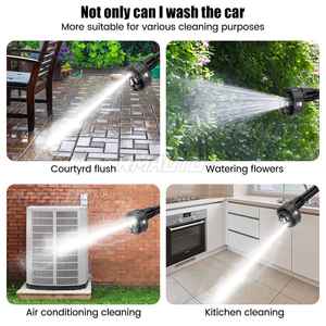 Hidrolavadora Inalámbrica de Alta Presión de 500W, Pistola de Agua Eléctrica con Espuma para Batería de 18V - Product Image 6