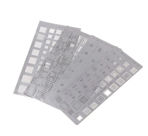 4PCS Universal BGA Stencil for MTK MSM CPU RAM PM Power IC Reball Pin BGA Direct Heat Template