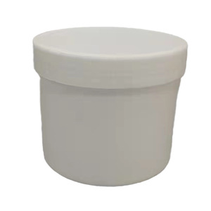 Food Storage <b>Container</b> 0.8L Cylinder With Lid Thickened HDPE Freezable General Packaging - Product Image 1