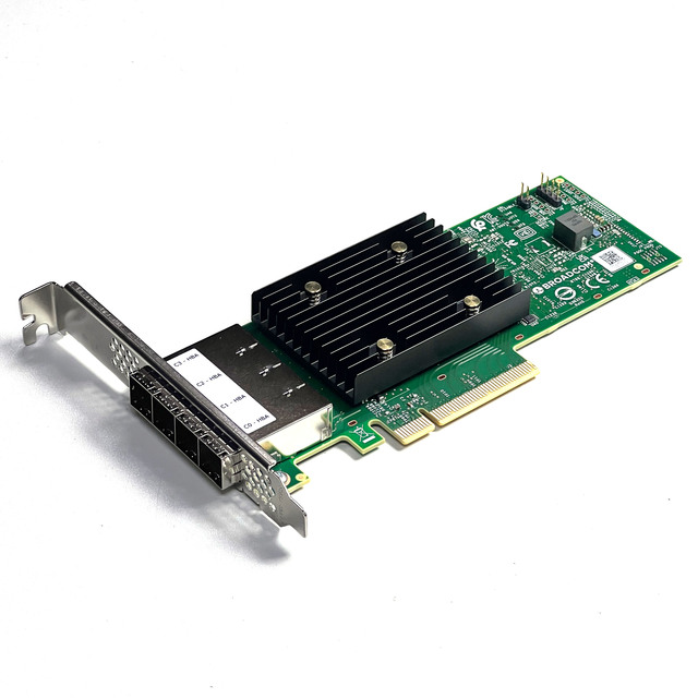 SAS/SATA Devices HBA PCIe 4.0 9500-16i Tri-Mode Storage Adapter Raid Controller Card