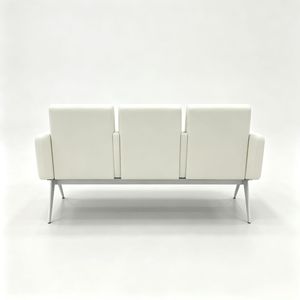Silla de espera Ke Ming KM-DHS21 de tres plazas con reposabrazos para áreas públicas - Product Image 4