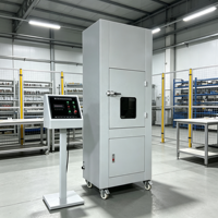 Testeur de compression de batterie IEC 62281, machine d'essai d'extrusion de batterie lithium-ion, équipement de test des performances de sécurité des batteries