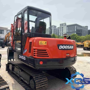 รถขุดตีนตะขาบ Doosan DH55 มือสอง ปี 2021 รุ่น 5.5 ตัน เครื่องยนต์ Isuzu เครื่องจักรก่อสร้างพร้อมส่วนประกอบหลัก - Product Image 4