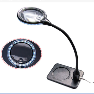 3X 10x New 2 trong 1 USB powered <span class=keywords><strong>Magnifying</strong></span> Glass đèn với clip và linh hoạt cổ cho đọc sách sở thích nhiệm vụ Thủ công mỹ nghệ bàn làm việc - Product Image 6