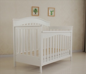 Nuevo Conjunto de Cuna <span class=keywords><strong>para</strong></span> Recién <span class=keywords><strong>Nacido</strong></span>, Desmontable de Madera con Estructura Estable, Diseño Moderno, 1 Año de Garantía <span class=keywords><strong>para</strong></span> Uso en Dormitorio - Product Image 1