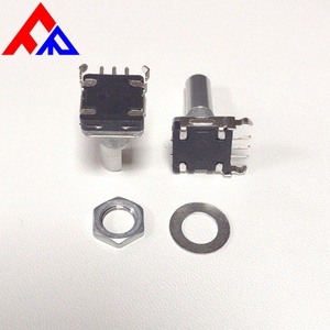 Encodeurs rotatifs étanches EC11 à 3 broches, à arbre plat, à arbre moleté, à insertion latérale, haute stabilité, vente en gros pour fabricants - Product Image 3