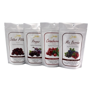 Scellé à la chaleur refermable design vif amandes arachide noix de cajou graines 100g 200g pochette d'emballage de fruits secs - Product Image 1