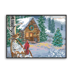 Venta al por mayor precio barato Weasley House 11CT 14CT juegos de punto de cruz contados DIY chino Kits de punto de cruz bordado - Product Image 1