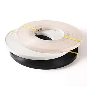 가구 단색 고광택 PVC 가장자리 밴딩 테이프 트림 스트립 저렴한 가장자리 밴딩