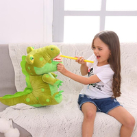 Cadeaux dentaires pour enfants, poupées en peluche en plastique, jouets de Noël de dessin animé, apprentissage de la dentisterie pour enfants, brossage éducatif, enseignement doux