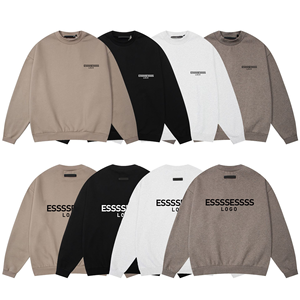 Sweat-shirt 100% coton sur mesure SS22 Ess floqué avoine légère avoine foncée élastique Super <span class=keywords><strong>David</strong></span> chemise hiver lettre motif - Product Image 1