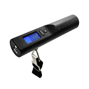 New Product 2023 Digital Luggage Scale with Powerbank 3000mAh 4000mAh 5000mAH and Torch