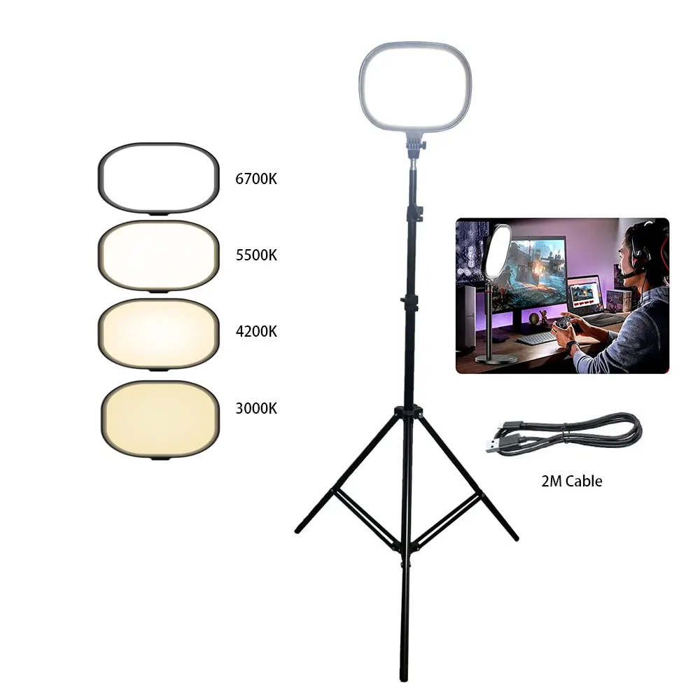 rechargeable Photo Panel Light USB Photography Studio RGB Led Video Lighting for photo video photography