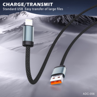 Câble USB-A vers USB-C tressé OEM 3.0, prend en charge la charge rapide PD 3A et le transfert de données 5 Gbps, câbles de charge