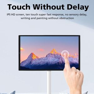 Xách tay Android thông minh TV không thấm nước LED LCD Monitor màn hình cảm ứng không dây sạc movable thường vụ thiết kế để sử dụng nhà - Product Image 5