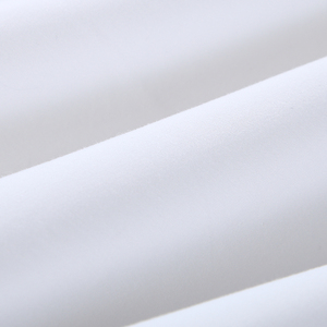 Juego de Ropa de Cama de Hotel de 3 Estrellas, 135*200cm, Venta al por Mayor, Color Blanco, Juego de Funda Nórdica y Sábanas, Rayas, 100% Algodón - Product Image 3