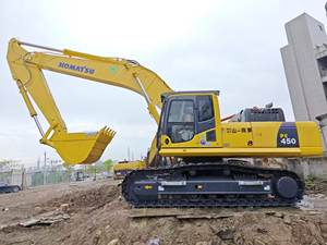 Excavatrice sur pneus Komatsu PC450-8R d'occasion, 24,5 tonnes, modèle 2016, moteur Yunnei, origine Japon, Jennifer Kaixiao Machinery - Product Image 2