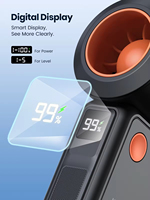 H2 Ultra Mini portátil de mano Turbo ventilador 15000RPM 5000mAh batería recargable para coche Hotel viaje inglés hecho plástico