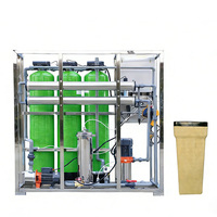 Système d'osmose inverse pour eau pure, 250, 500, 1000 litres par heure, avec filtre de précision et pompe, certifié CE ISO9001, pour sachets d'eau.