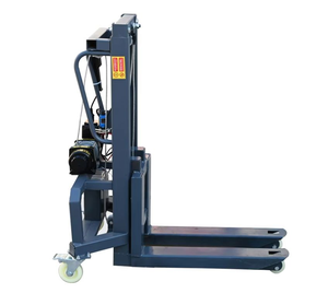 Mini montacargas eléctrico de 300 kg, carretilla elevadora manual, transpaleta portátil, montacargas montado en camión - Product Image 2