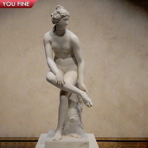 Tượng <span class=keywords><strong>Athena</strong></span> Chạm Khắc Thủ Công Cho Vườn Kích Thước Cuộc <span class=keywords><strong>S</strong></span>ống - Product Image 3