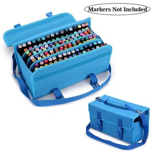 Estojo de Lápis de Poliéster Bestseller Mark Touch em Estoque, Bolsa de Armazenamento para Esboços Estilo Europa América, Bolsa de Pintura para 80/60/120 Cores - Product Image 2