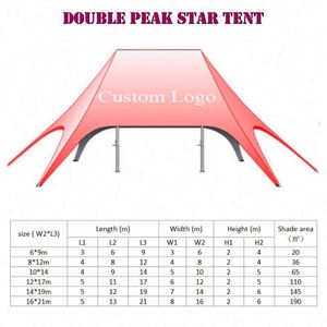 2014 Big Star Tent Single Pole Stretch Star Tent Custom Size Star Tent - Product Image 4