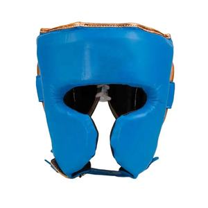 Custom Made Boxing Protective-Gear <b>Head</b> Guard Custom Logo MMA <b>Head</b> Guard Boxing Training <b>Head</b> Guard - Product Image 1