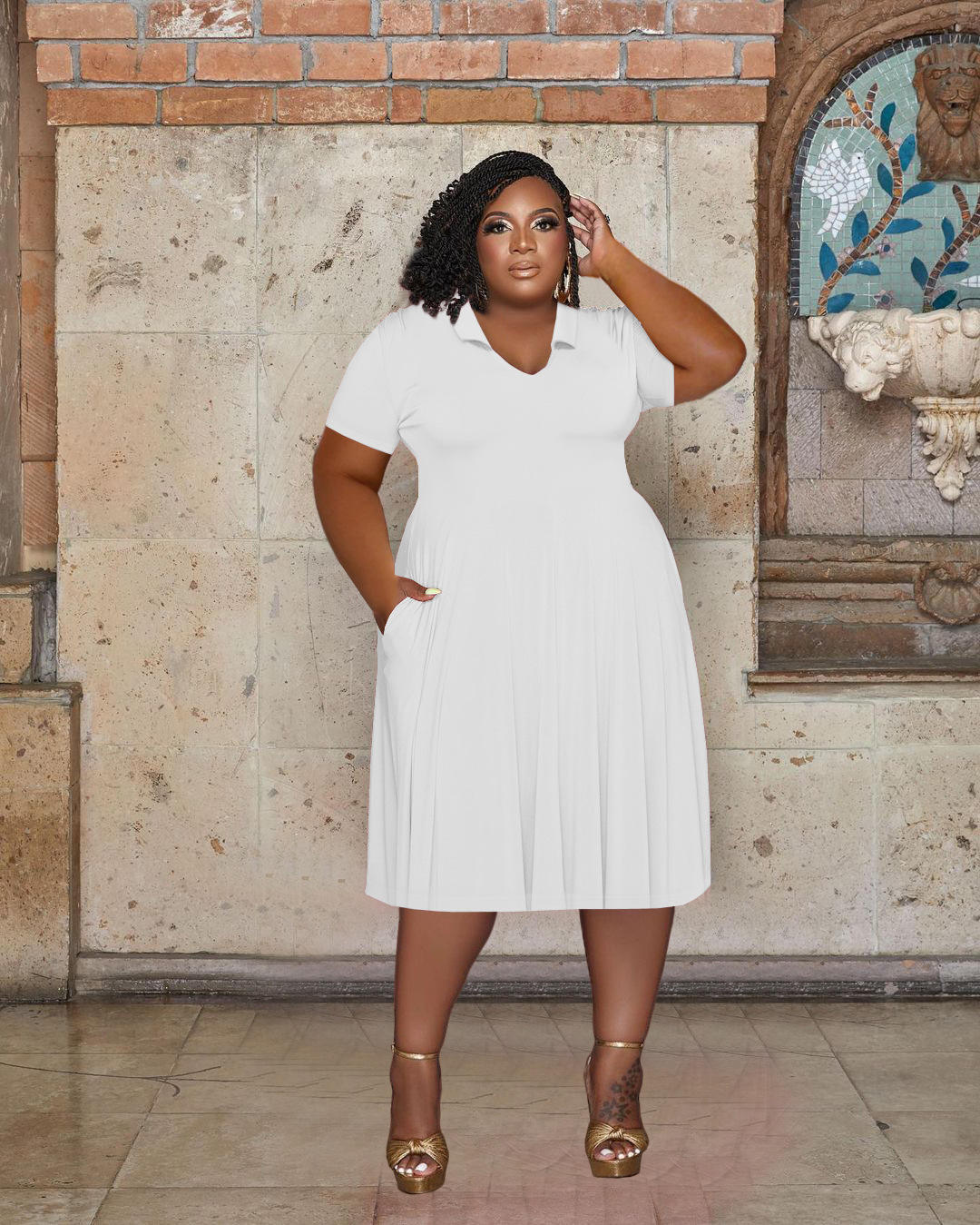 Women Dresses Casual Summer Modest 2025 Plus Size Women's Casual