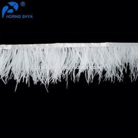 Tissu à coudre fait à la main ruban ruban frange plumes d'autruche garniture pour bricolage artisanat vêtements robe Costume chaussure accessoires fête maison