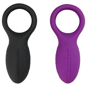Medizinisches Silikon-Sexspielzeug für Männer Wasserdichter Cockring mit Klitoris <span class=keywords><strong>vibrator</strong></span> zur Verzögerung der Ejakulation Penis ring Produkt - Product Image 5