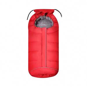 Couverture d'emmaillotage pour bébé, chaude, pour l'hiver, amovible, sac de couchage pour poussette - Product Image 6