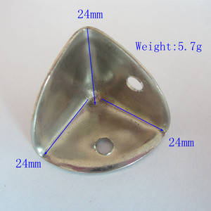 Bán Buôn Hộp Phụ Kiện Hộp 25Mm Kim Loại Hình Dạng Tam Giác Góc Bảo Vệ Trong Nickel Màu Cho Hộp Gỗ Góc Bảo Vệ - Product Image 4