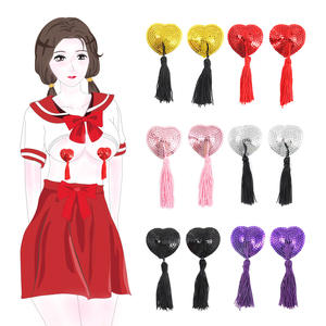 Flirting love Heart tipo nappine adesivi sul seno flirt giocattoli di coppia Booster <span class=keywords><strong>erotici</strong></span> adesivi sul seno - Product Image 2