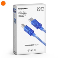 Kabel Data USB tipe B, kecepatan tinggi kabel USB A ke B kabel USB 2.0 kabel Printer