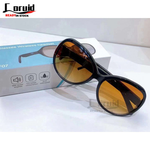 2025 Design AI F06 F07 F08 BT lunettes intelligentes écouteurs sans fil <span class=keywords><strong>Anti</strong></span> lumière forte <span class=keywords><strong>Anti</strong></span> polarisation lunettes de soleil conduite - Product Image 3