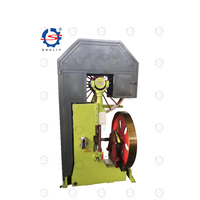 Bois scie à ruban automatique de bois bois d'alimentation de coupe scie à ruban verticale machines pour le travail du bois