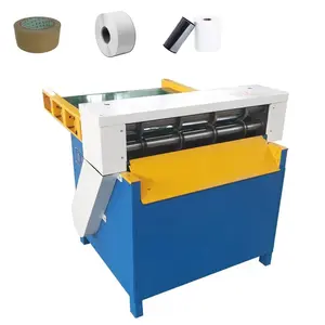 Hoge Kwaliteit Thermische Papier Slitter Plc Controle Rubber Vel Slitting Machine Gesneden 3Cm Dik Vel Met Eenvoudig Onderhoud