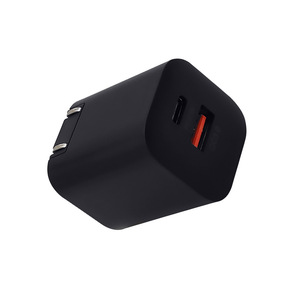 Mini PD Folding Charger 20W Dual Port QC3.0 Fast <b>Charging</b> <b>Adapter</b> White - Product Image 4