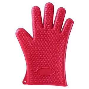 Nouvelles mitaines en silicone pour barbecue, résistantes à la chaleur, antidérapantes, imprimées sur mesure - Product Image 5