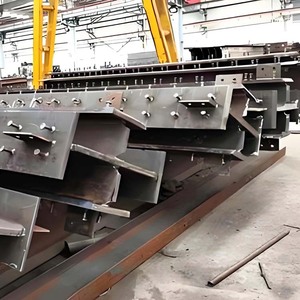 Hàn dầm thép kết cấu hoàn hảo mặt cắt ngang cột thép tròn và cột thép vuông để xây dựng - Product Image 6