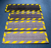 Alfombrilla Protectora de Cables, 300*1000*10mm, Alfombrilla de Seguridad para Cables