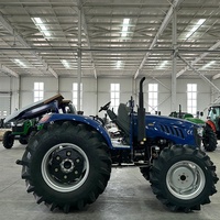 Tracteur à roues vertes 4WD multifonctionnel pour la maison et la ferme 60HP 100HP Moteur Pompe Boîte de vitesses Roulement 60HP 100HP Multifonctionnel