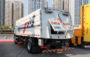 Camión Barredora Eléctrico Dongfeng Chenglong M3 Directo de Fábrica, Función de Lavado <span class=keywords><strong>a</strong></span> Alta Presión, Capacidad de 3T, Rango de 201-300 km, Tracción 4x2 - Product Image 4