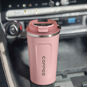 Termo con Doble Pantalla Digital, 500 ml, Acero Inoxidable, Botella Inteligente para Café y Agua, con Indicador LED de Temperatura, Ideal para Viajes y Regalos Empresariales - Product Image 3