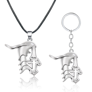 26 Llaveros y Collares <span class=keywords><strong>de</strong></span> Metal <span class=keywords><strong>de</strong></span> Diseño <span class=keywords><strong>de</strong></span> Alta Calidad con Colgante <span class=keywords><strong>de</strong></span> Aleación para los Fans del Anime BLEACH como Regalo - Product Image 5