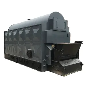 Horizontal 1000 kg 1 ton wood waste pellet biomass steam generator for wood bamboo processing