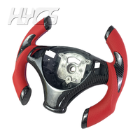 Volant de voiture en fibre de carbone, volant sport, forme F1, adapté à BMW E90 E91 E92 E93 E88 E82 E87 E36 M3
